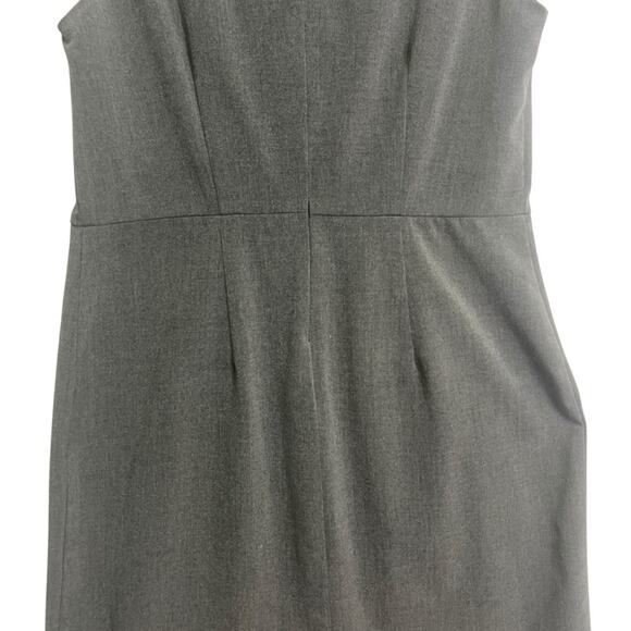 SOHO Apparel Black Sleeveless Ruffle Neck Knee Length Dress Womens Size 10P - Picture 4 of 9